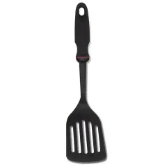 Norpro 12" Long Grip-EZ Handle Nylon Slotted Turner Spatula