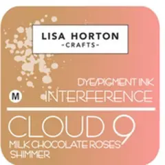 Lisa Horton Crafts Interference Ink - Milk Chocolate Roses Shimmer