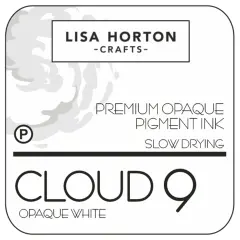 Lisa Horton Crafts Cloud 9Opaque Pigment Ink Pad -White