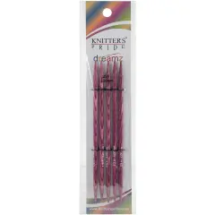KnitPro-Dreamz Double Pointed Needles 5"-Size 6/4mm