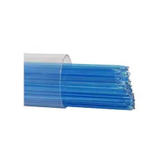 Oceanside Glass Stringers Sky Blue Transparent 96coe 5oz.Tube