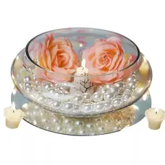 10 pcs 10" wide Floating Candle GLASS HOLDER BOWLS VASES Wedding Centerpieces