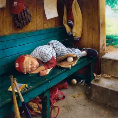 Sunsout Seventh Inning Stretch 500 pc Jigsaw Puzzle 38120