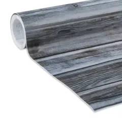 Duck EasyLiner Adhesive Laminate - Weathered Wood, 20" x 15 ft