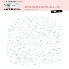 Studio Light Essentials Stencil 3.94"X8.27"-Dots