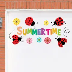 Collections Etc 21-Piece Summertime Garage Door Accent Magnets