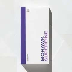 Premium Vellum (Mohawk Superfine) Ultra White 8 1/2" x 11" 130# Cover Sheets Pack of 50