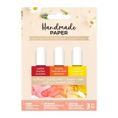American Crafts Handmade Paper Dye 0.50oz 3/Pkg-Reds