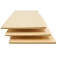 Baltic Birch Plywood, 12 x 6 Inch, B/BB Grade Sheets, 1/4 or 1/8 Inch Thick| Woodpeckers