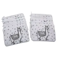 Velvet Art Fabric Llama Pouch (Pack of 12)