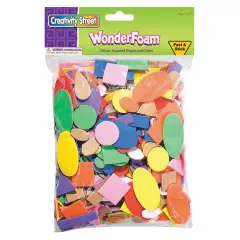WonderFoam&reg; Peel & Stick Shapes, Assorted Shapes, Colors & Sizes, 720 Pieces