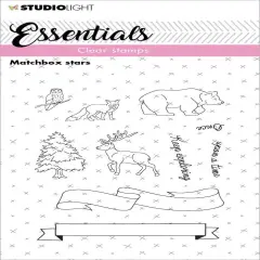 Studio Light Essentials Clear Stamp-Nr. 143, Matchbox Stars