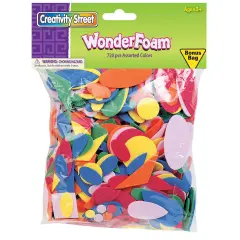 WonderFoam&reg; Shapes, Assorted Sizes, 720 Pieces