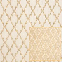 Hermitage Polyester Upholstery & Bedding Fabric Fawn