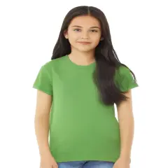 BELLA + CANVAS&reg; Triblend Crew Neck Short Sleeve Tee Shirt For Youth - 3413Y Green triblend