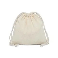 Durable 4" x 6" Plain Cotton Muslin Pouch