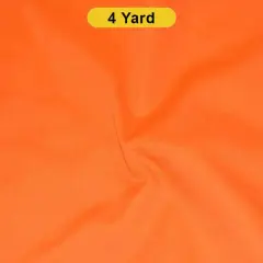 Polyester Cotton Broadcloth Fabric 60" Wide Multiple Colors Orange