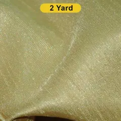 Shantung Satin Fabric 60" Reversible Satin Dupioni Silk Dark Gold