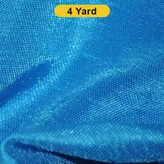 Shantung Satin Fabric 60" Wide Satin Dupioni Silk, Multiple Colors Turquoise