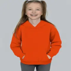 Gildan&reg; Youth Heavy Blend Hooded Sweatshirt Orange