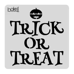 5x5 Trick or Treat Stencil