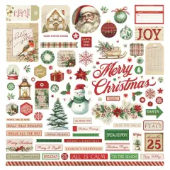 PhotoPlay Christmas Junque 12"X12" Stickers