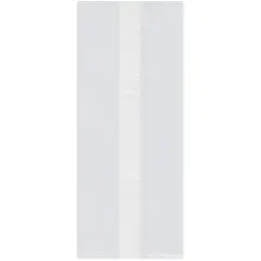 Plymor 10" x 8" x 24" (Pack of 100), 1 Mil Gusseted Plastic Bags