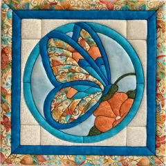 Quilt MagicMy Butterfly No-Sew Quilt Kit Multi