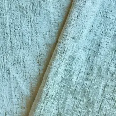 Alnwick Plush Velvet Fabric Pearl