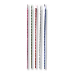 240 pc Bulk Striped Party Candles