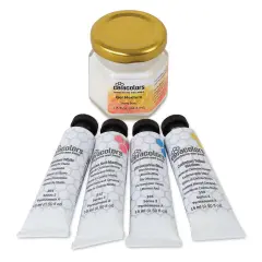 Ceracolors Water-Soluble Encaustic Paints - Primary Colors, Set of 5