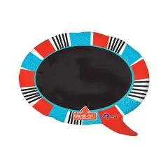 Anagram&reg; 28 Inch Red Blue Word Bubble Balloon