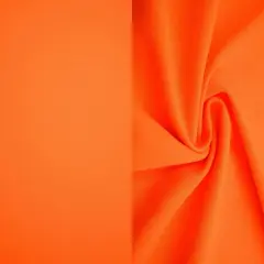 1 Yard Solid Techno Crepe Fabric, Heavy Stretch 58/60" Wide for Apparel ORANGE