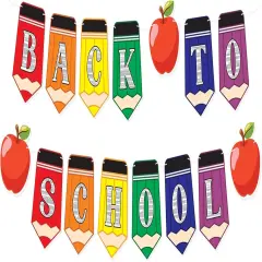 10ft Back to Classroom Decorations Banners
