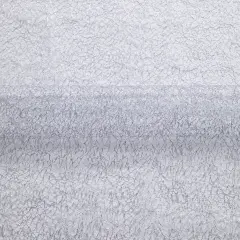 1 Yard Metallic Susumi Tulle Lace Fabric, 58/60&Prime; Wide 100% Polyester Baby blue