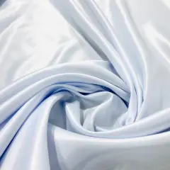 1 Yard Satin Bridal Fabric 60" Wide, 100% Polyester White