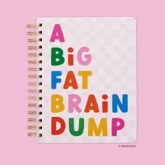 Too Many Thoughts Spiral Notebook, Hardcover Journal