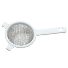 Chef Craft 4" Diameter Stainless Steel Mesh Strainer - Great for Straining Baking Ingredients