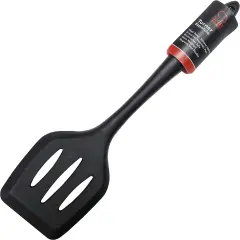 Chef Craft 12" Premium Heat Resistant Silicone Slotted Turner Spatula Yellow