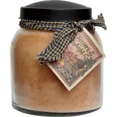 34 oz Gourmet Sugar Cookie Papa Paraffin Wax Jar Candle with Two Lead-Free Wicks