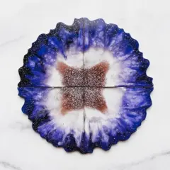 Agate Resin Coasters Kit