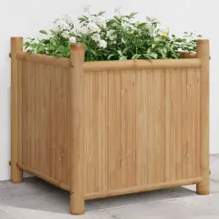 vidaXL Planter 15.7x15.7x15.7 Bamboo
