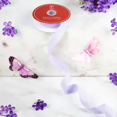 Northlight Grosgrain Craft Ribbon -7/8" x 10 Yards - Purple