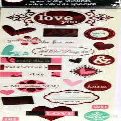 Me & My Big Ideas I Love You Specialty Foil Stickers