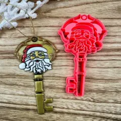 Santa's Magic Key Clay Cutter | Winter Holiday Cutter & PDF