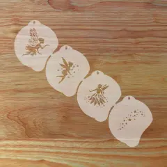 Fairy Face Painting Stencil Set | Perfect for Face Painting, Temporary Tattoos, Birthday Party | Designer Stencils |