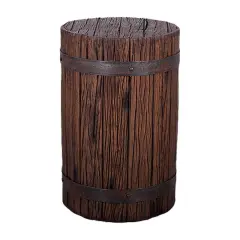 Small Pirate Stool Barrel Life Size Statue