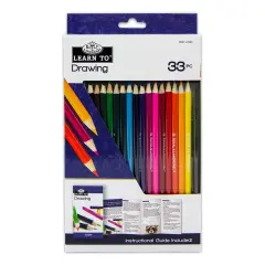RSET-LT253 | Learn To&trade; 33pc Drawing Art Set