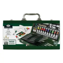 RSET-OIL2000 | Essentials&trade; 33pc Oil Painting Travel Art Set