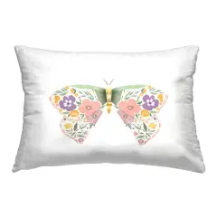 Snail & Natural Mushrooms Decorative Printed Throw Pillow Design by Kim Allen, 14 x 7 x 20